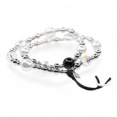 Strap de mano - Perlas Transparente