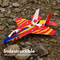 Juguete - Avión con lanzamiento manual