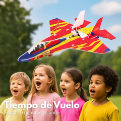 Juguete - Avión con lanzamiento manual