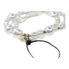 Strap de mano - Perlas Dorado