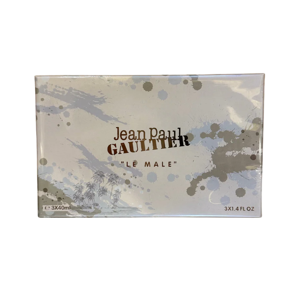 Jean Paul Gaultier Le Male Gift Set – 3 Fragancias de 40 ml