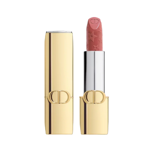 Dior Rouge Edición Limitada 210 Circus - labial rosa nude cálido empaque dorado lujo