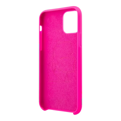 Estuche - Karl Lagerfeld silicone ikonik black outline pink iphone 11 color rosado