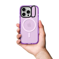 Estuche Casetify ring stand con magsafe - Morado