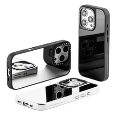 Estuche Casetify Mirror - Gris / Negro
