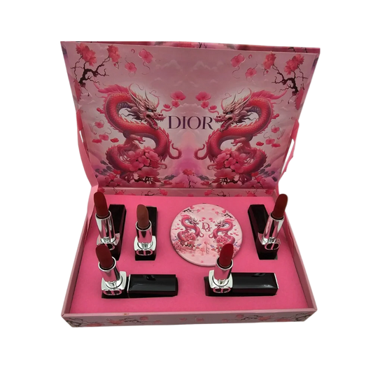 Dior Rouge Dragon Edition – Set de Labiales + Espejo